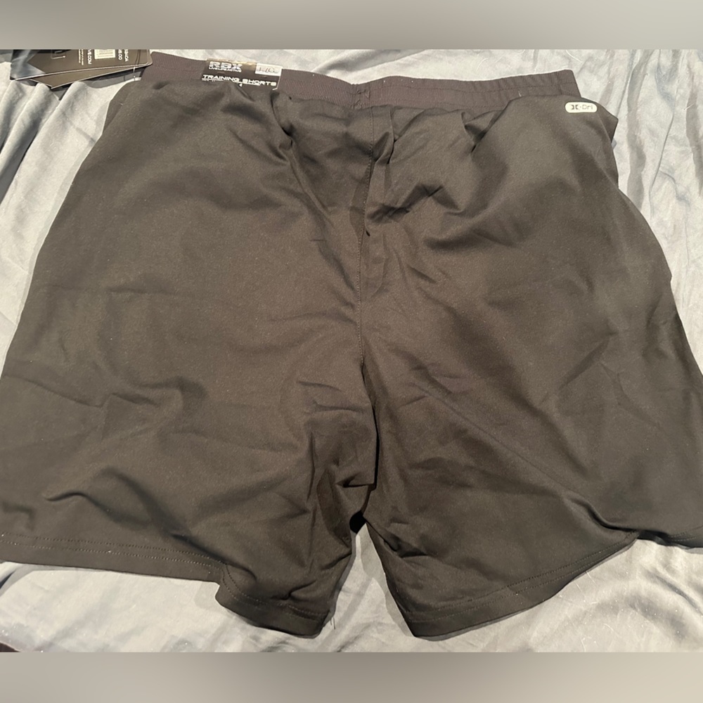 RBX Men's Black Athletic Shorts